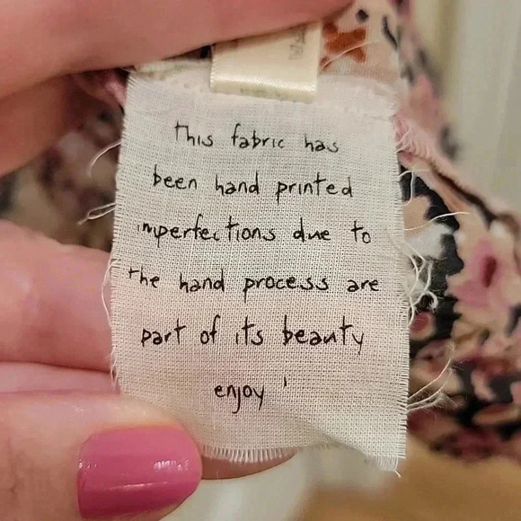 Free People Eva Cotton Floral Tunic Size Small - Picture 7 of 11